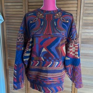 Farm Rio macaw sweatshirt size small